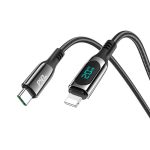 Hoco S51 iPhone PD20W Charging Cable - Black
