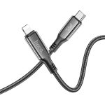 Hoco S51 iPhone PD20W Charging Cable - Black - Image 2
