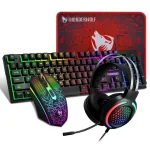 T-Wolf TF400 4 in 1 Wired Gaming Mouse Combo Set