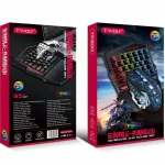 T-Wolf TF900 One-Handed Gaming Keyboard & Mouse Set - Black
