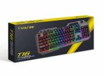 T- Wolf T16 Wired Gaming Keyboard - Black