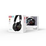 XO BE18 RGB Wireless Bluetooth Headset - Black - Image 3