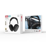 XO BE25 Wireless Over Ear Headphones - Black - Image 2