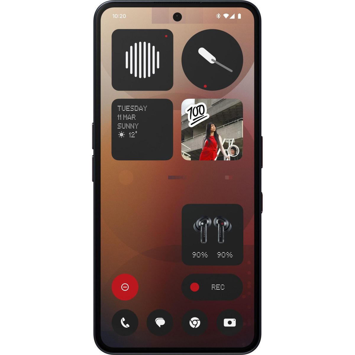 Nothing Phone (3a) 12GB RAM + 256GB ROM - Black (Brand New) - Image 2
