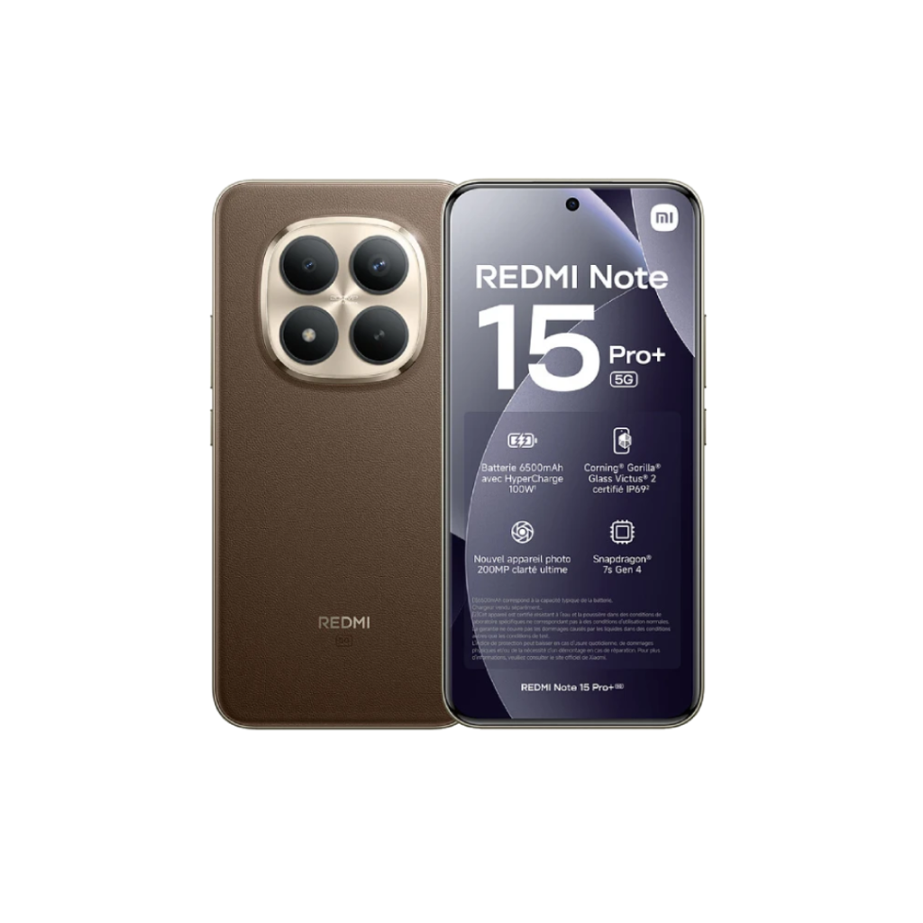 Redmi note 15 Pro+ 5G Smartphone Brown