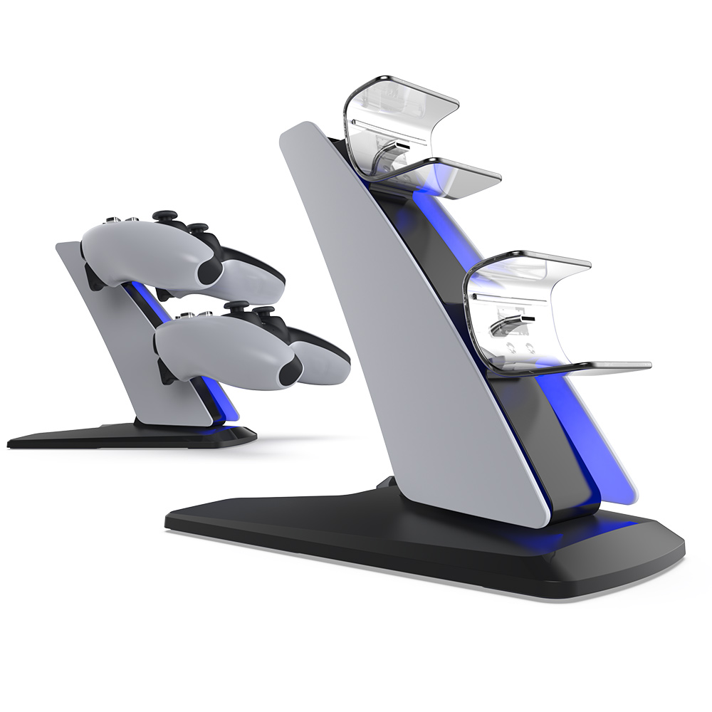 PS5 controller charging stand with LED