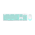 T-WOLF TF770 - Blue wireless keyboard and mouse set