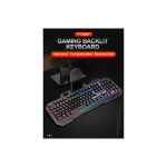 T-WOLF T16 wired metal-panel gaming keyboard