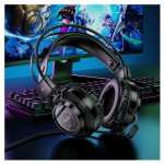 Hoco W110 Resource RGB wired gaming headset Black