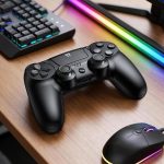 Hoco GA34 Origin PS4 wireless game controller Black - Image 3