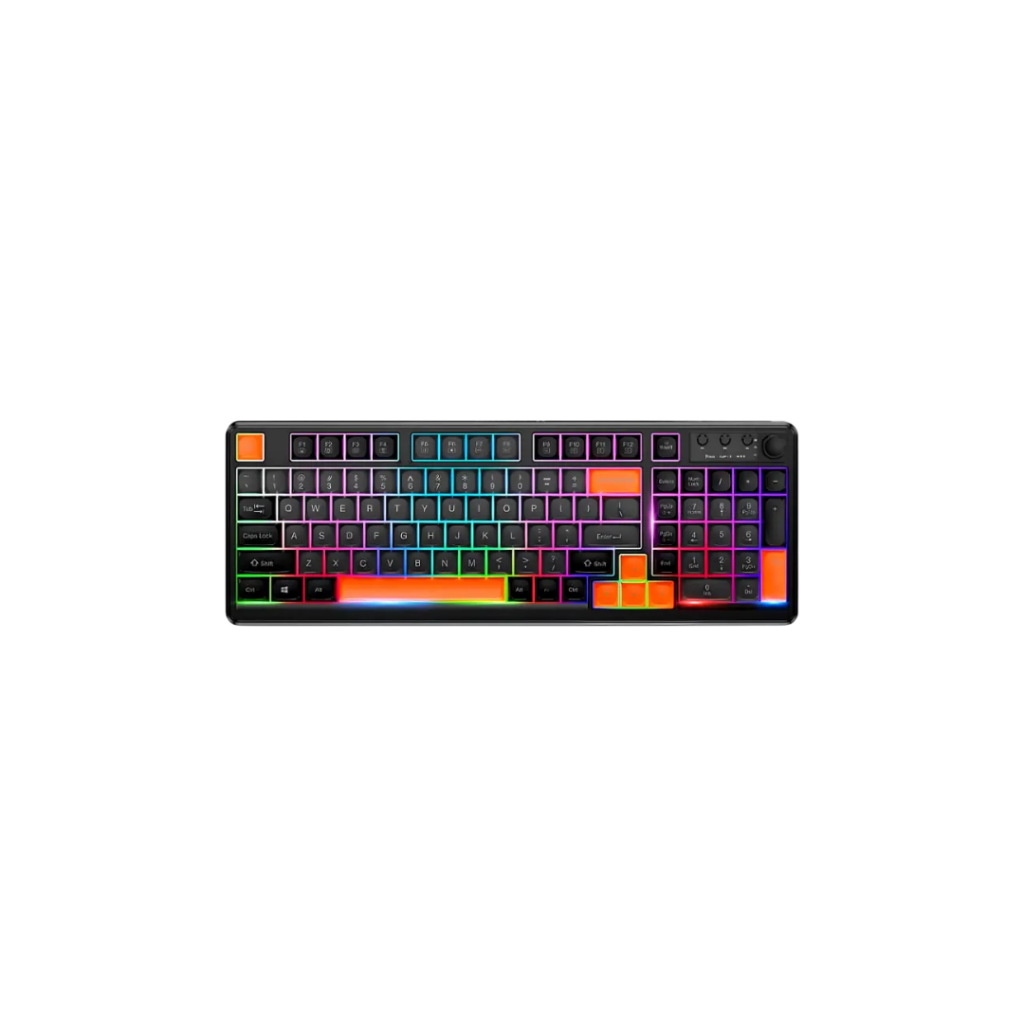Hoco GM751 Elegante 3-mode wireless gaming keyboard English Black