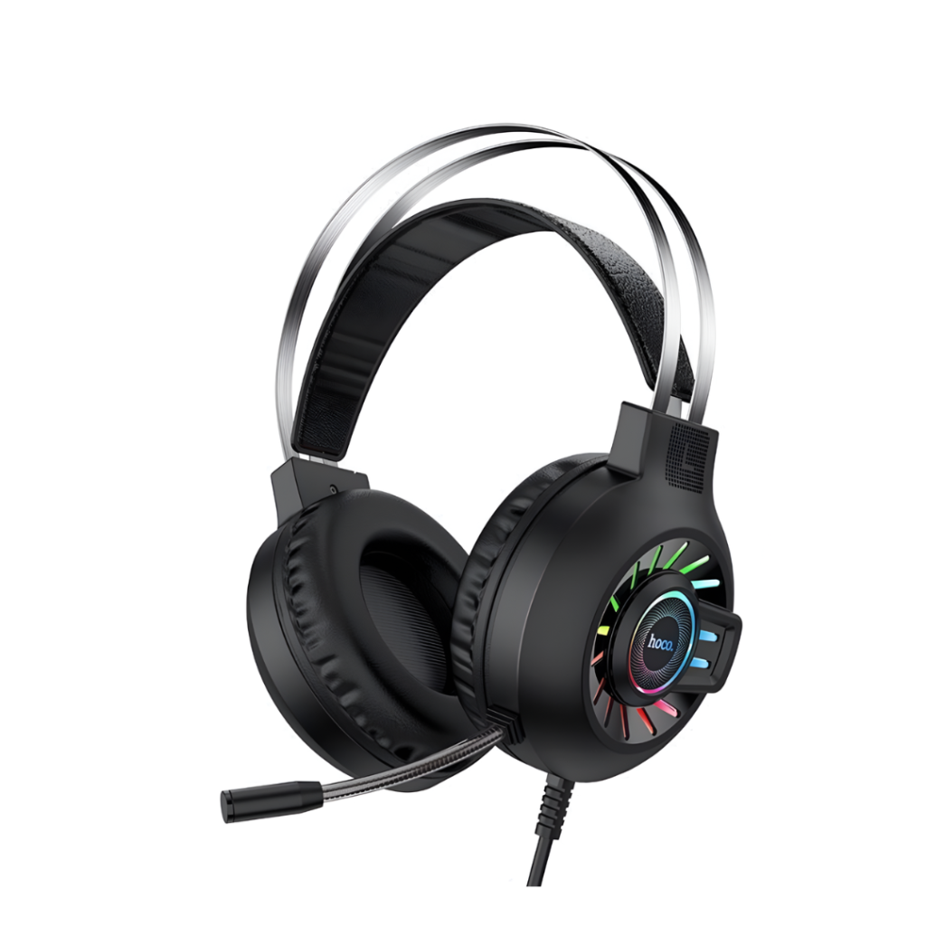 Hoco ESD04 7.1 virtual surround gaming headset Black