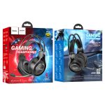 Hoco W106 Tiger wired gaming headset Black - Image 3