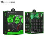 Hoco W117 Battle wired RGB gaming headset Black